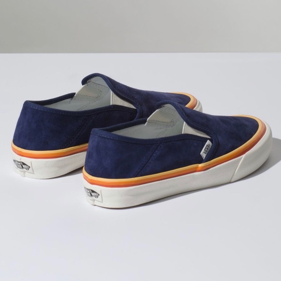 vans slip on sf retro rainbow